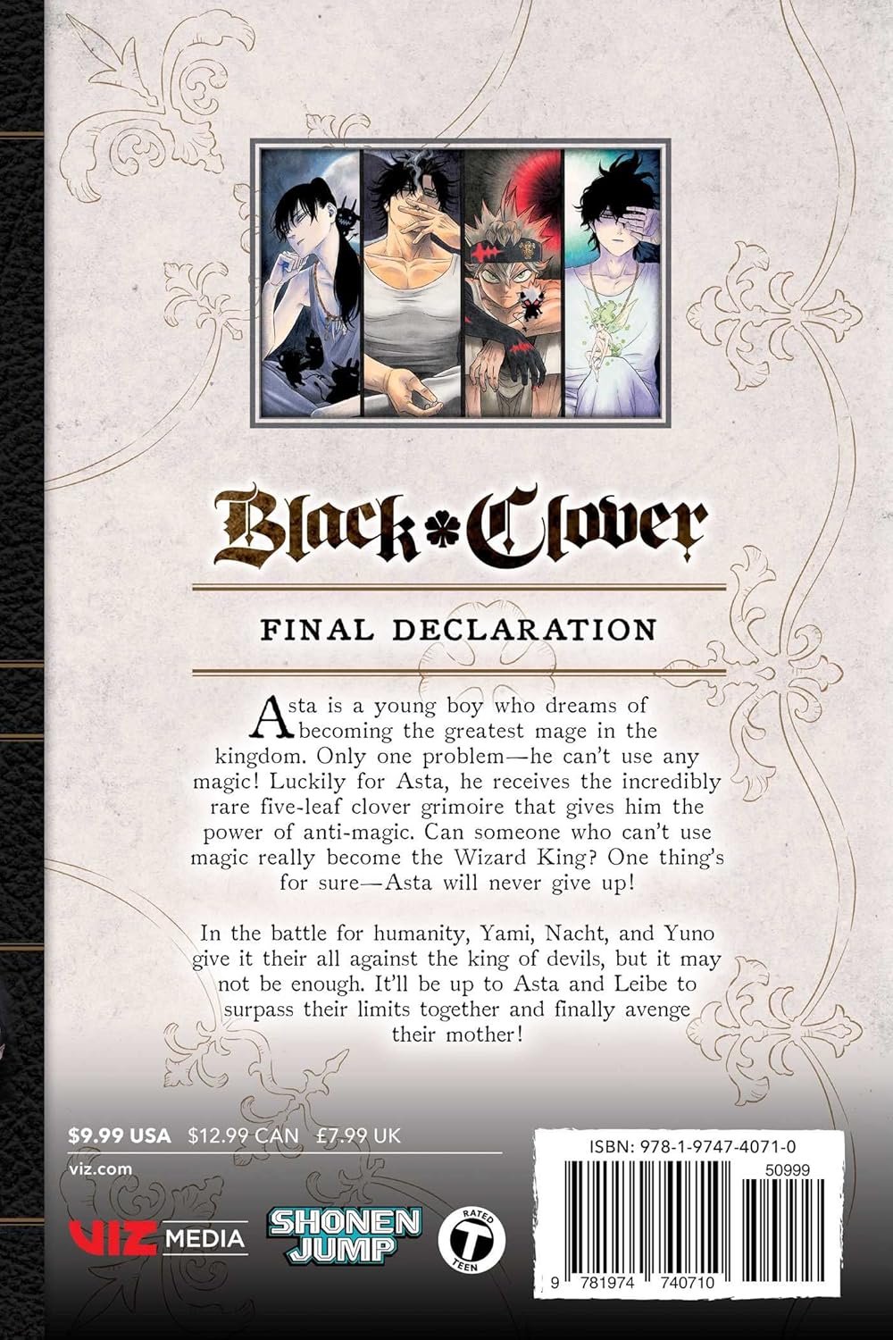 Black Clover, Vol. 33 (9781974740710)